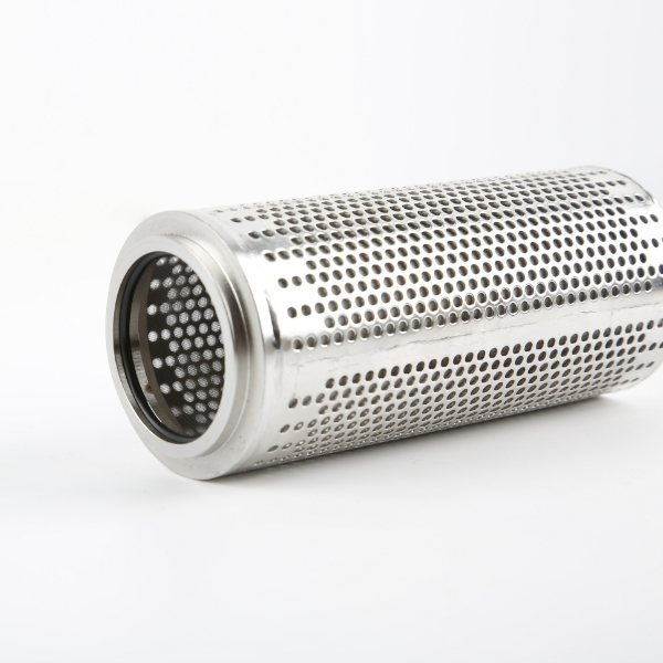 Cilindro de filtro de metal perforado de 2 capas