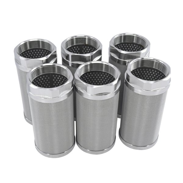 6 elementos de filtro de malla sinterizada de acero inoxidable