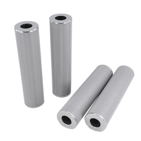 4 filtros de malla sinterizada de acero inoxidable