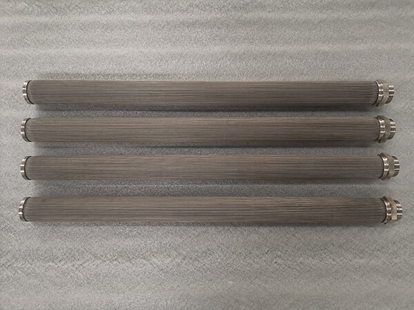 4 polymer melt filter elements