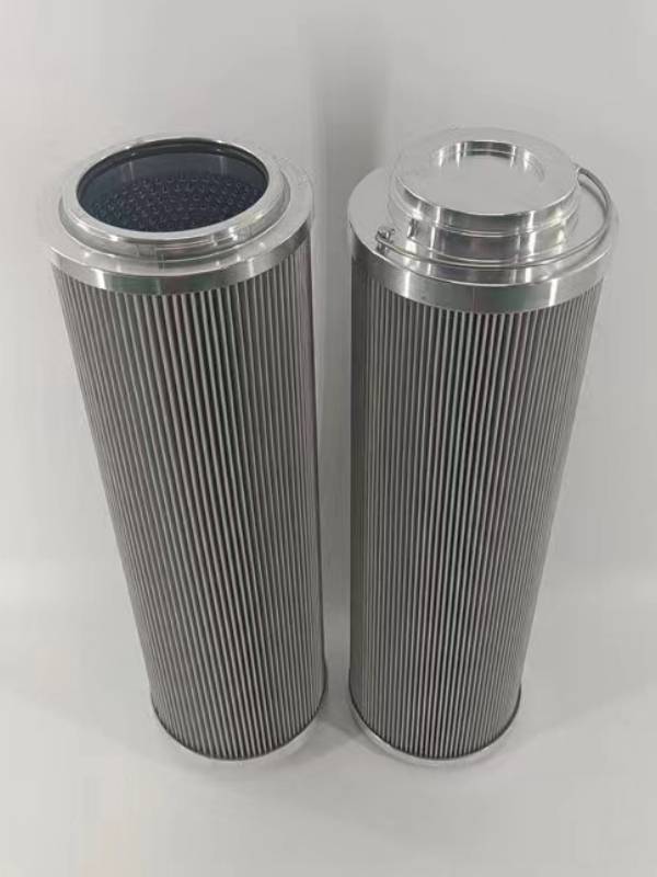 2 pleated hydraulic filter elements are displayed.