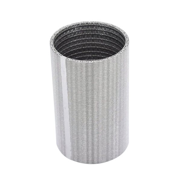 5-layer sintered mesh filter cylinder for medicine liquid filtration