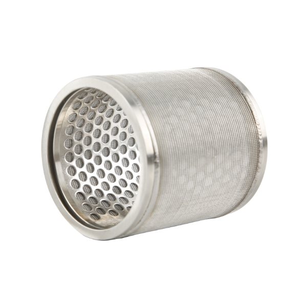 A 2-layer perforated metal filter tube